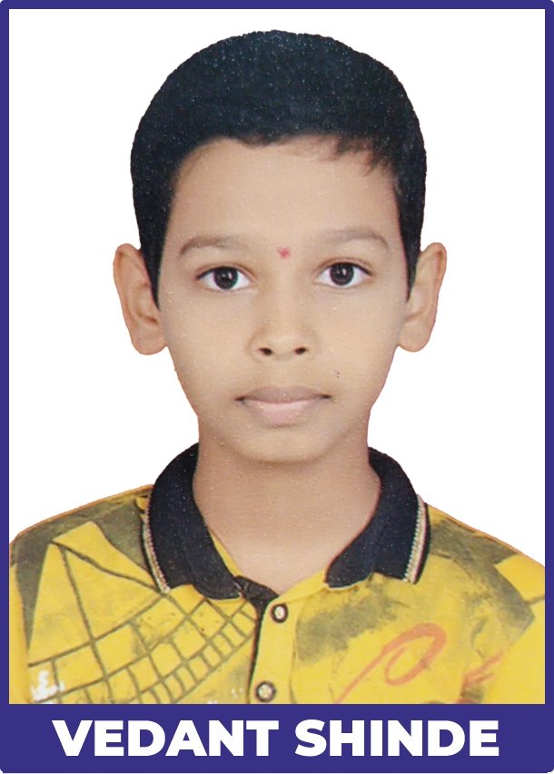 Vedant Shinde - Best Student